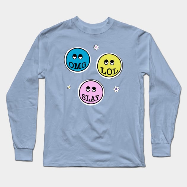 tween face Long Sleeve T-Shirt by ameemax